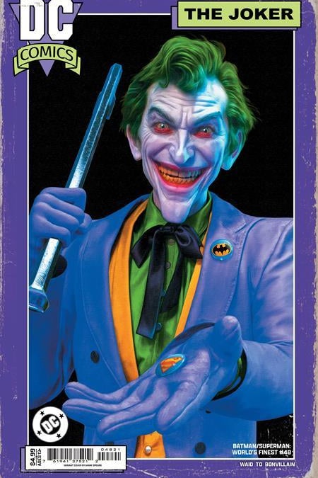 BATMAN SUPERMAN WORLDS FINEST #48 CVR B MARK SPEARS CARD STOCK VAR