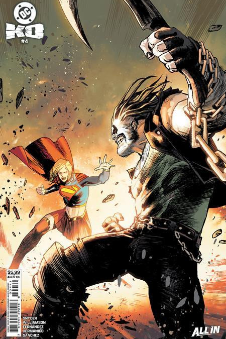 DC K.O. #4 CVR D RAFAEL ALBUQUERQUE CARD STOCK VAR (OF 5)
