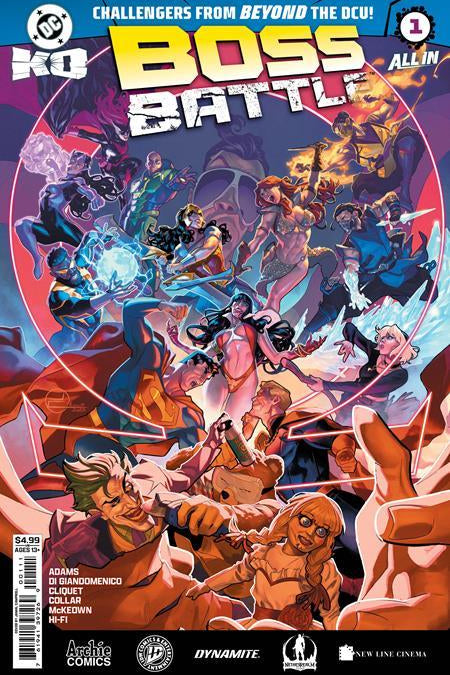 DC K.O. BOSS BATTLE #1 ONE SHOT CVR A JAMAL CAMPBELL