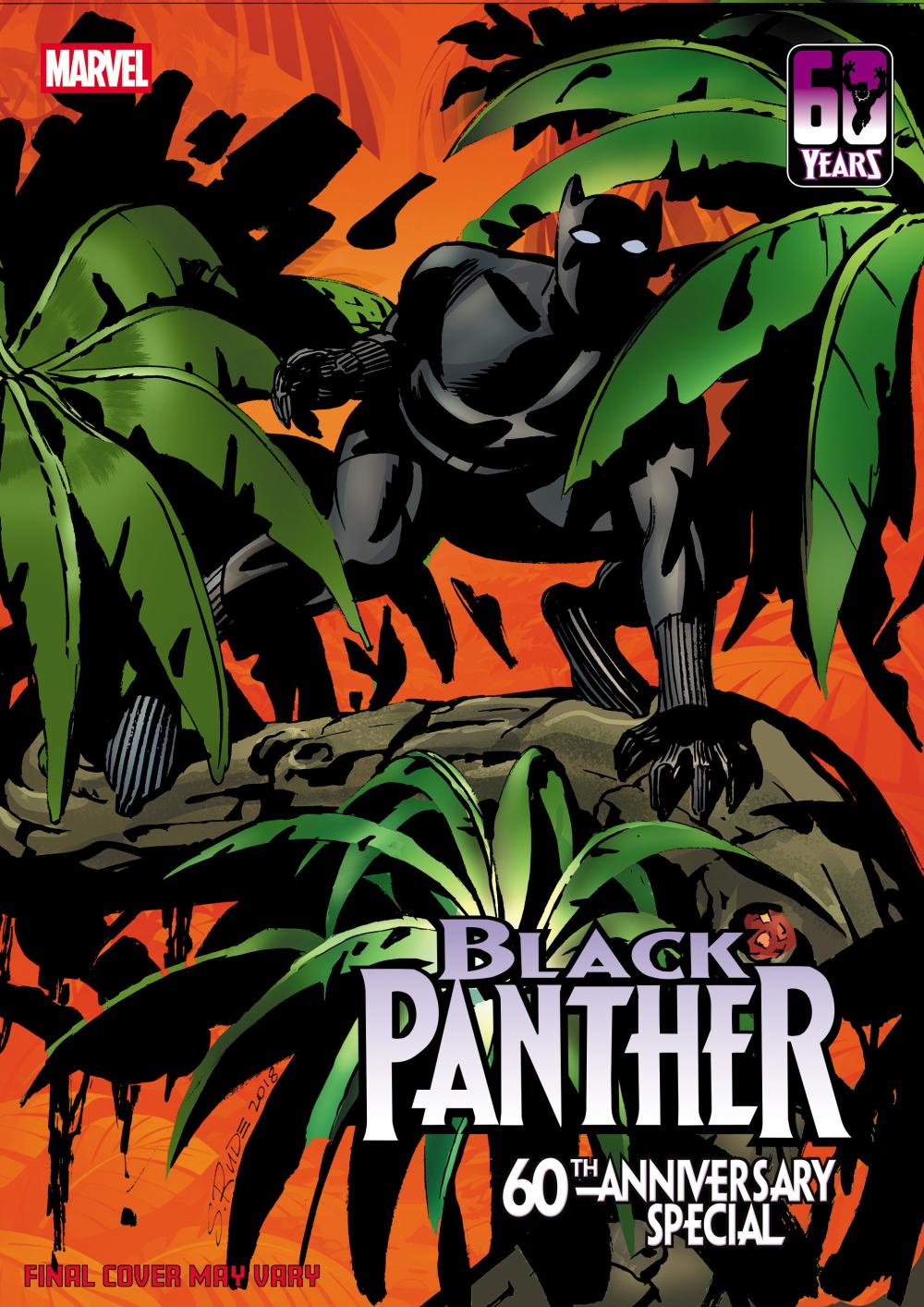 BLACK PANTHER 60TH ANNIVERSARY SPECIAL #1 STEVE RUDE VAR CVR C
