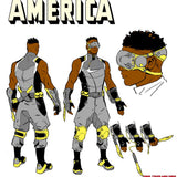CAPTAIN AMERICA #7 VALERIO SCHITI DESIGN VAR 1:10 INCV