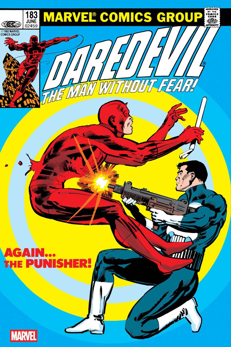 DAREDEVIL #183 FACSIMILE EDITION NEW PRINTING CVR A