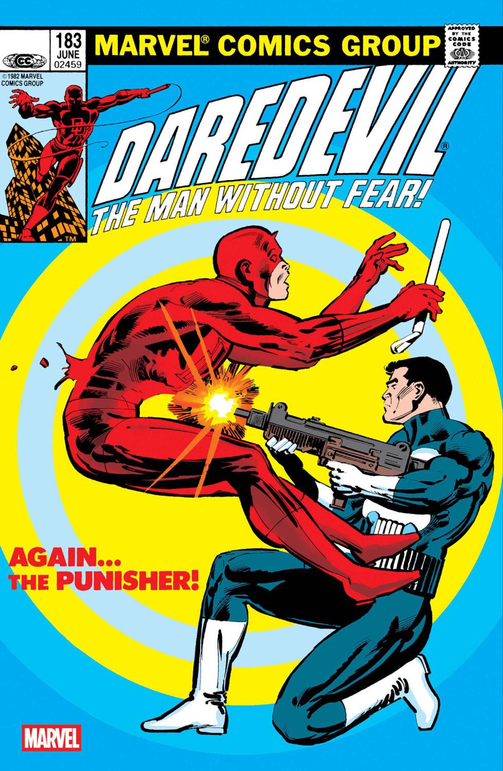 DAREDEVIL #183 FACSIMILE EDITION NEW PRINTING CVR A