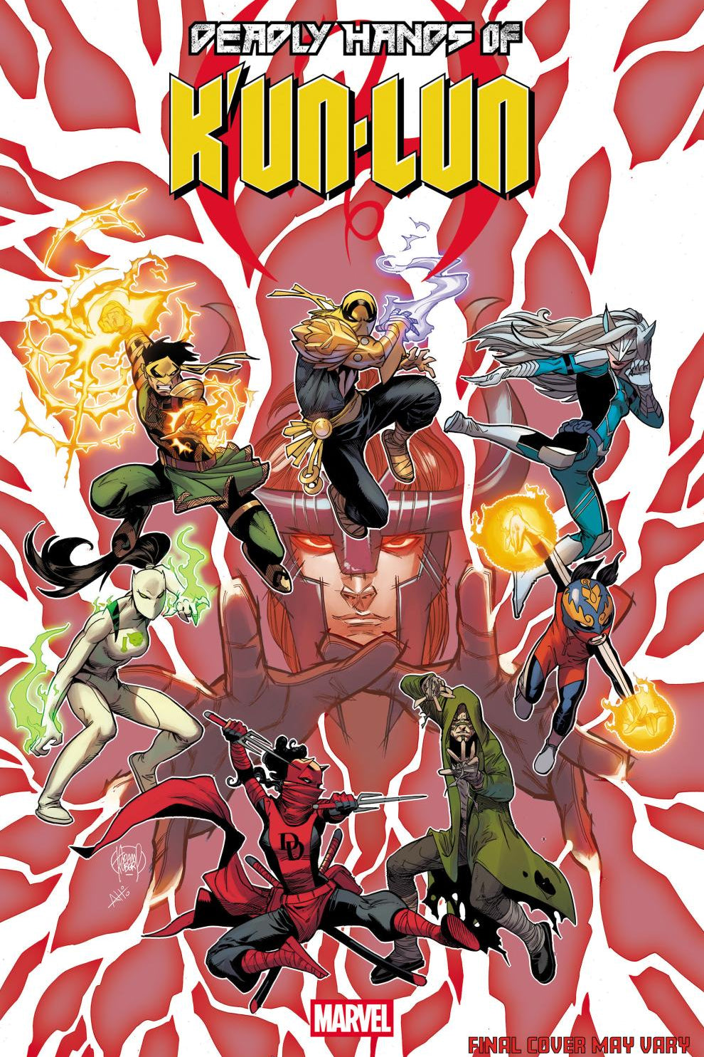 DEADLY HANDS OF KUN-LUN #1 ADAM KUBERT VAR CVR B