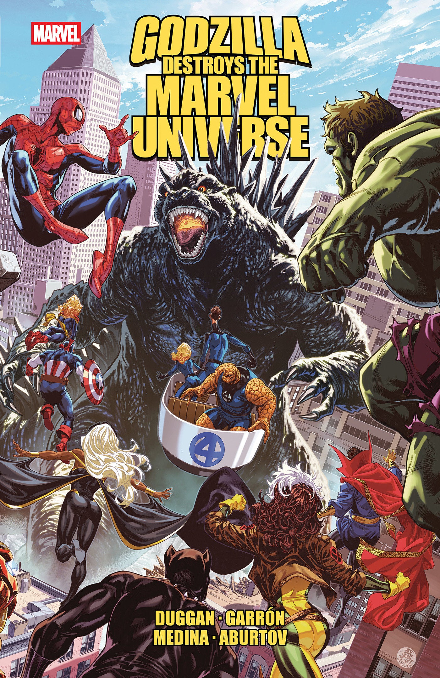 GODZILLA DESTROYS THE MARVEL UNIVERSE TP VOL 01