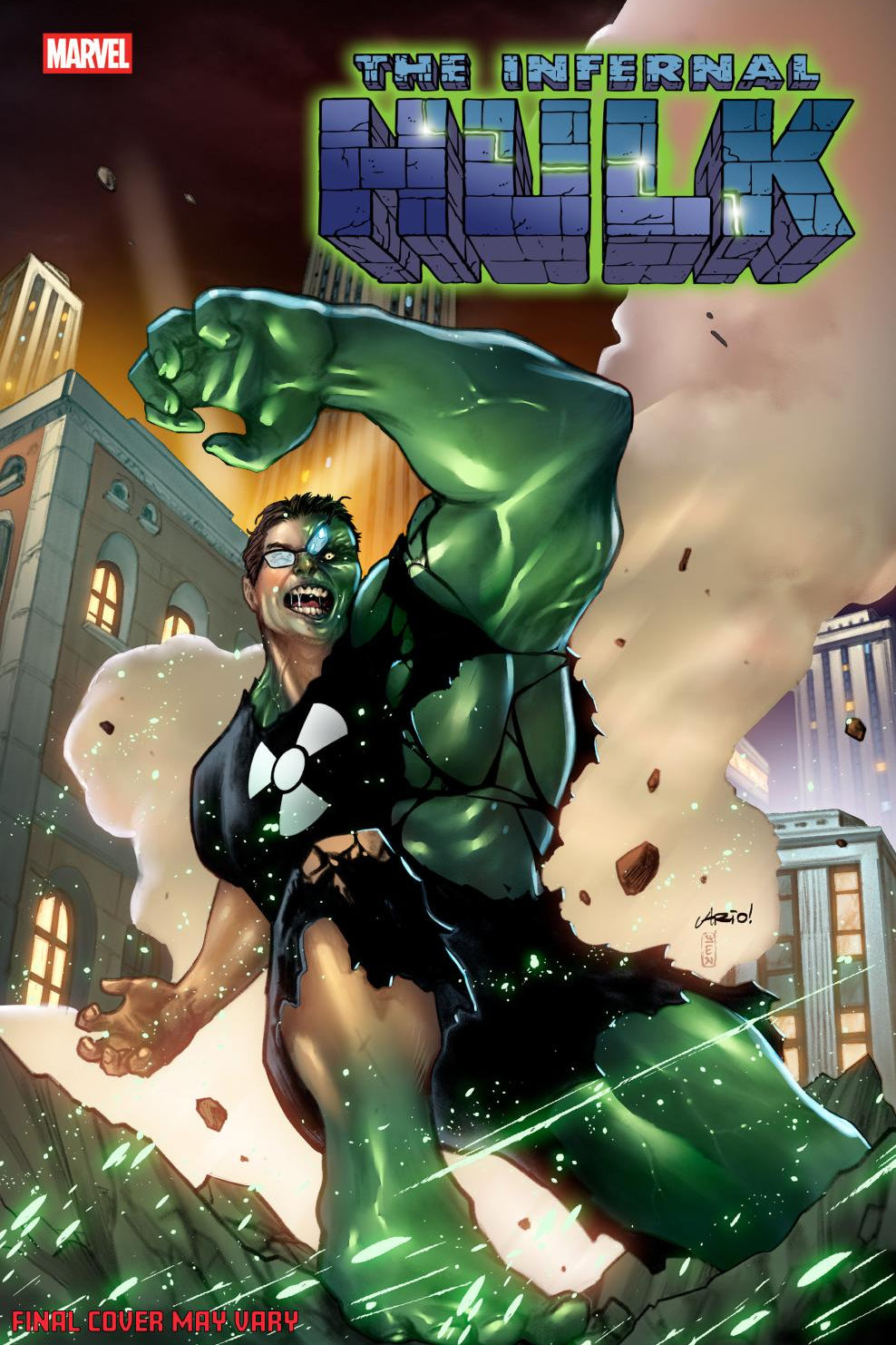 INFERNAL HULK #4 ARIO ANINDITO HELLS KITCHEN VAR CVR B