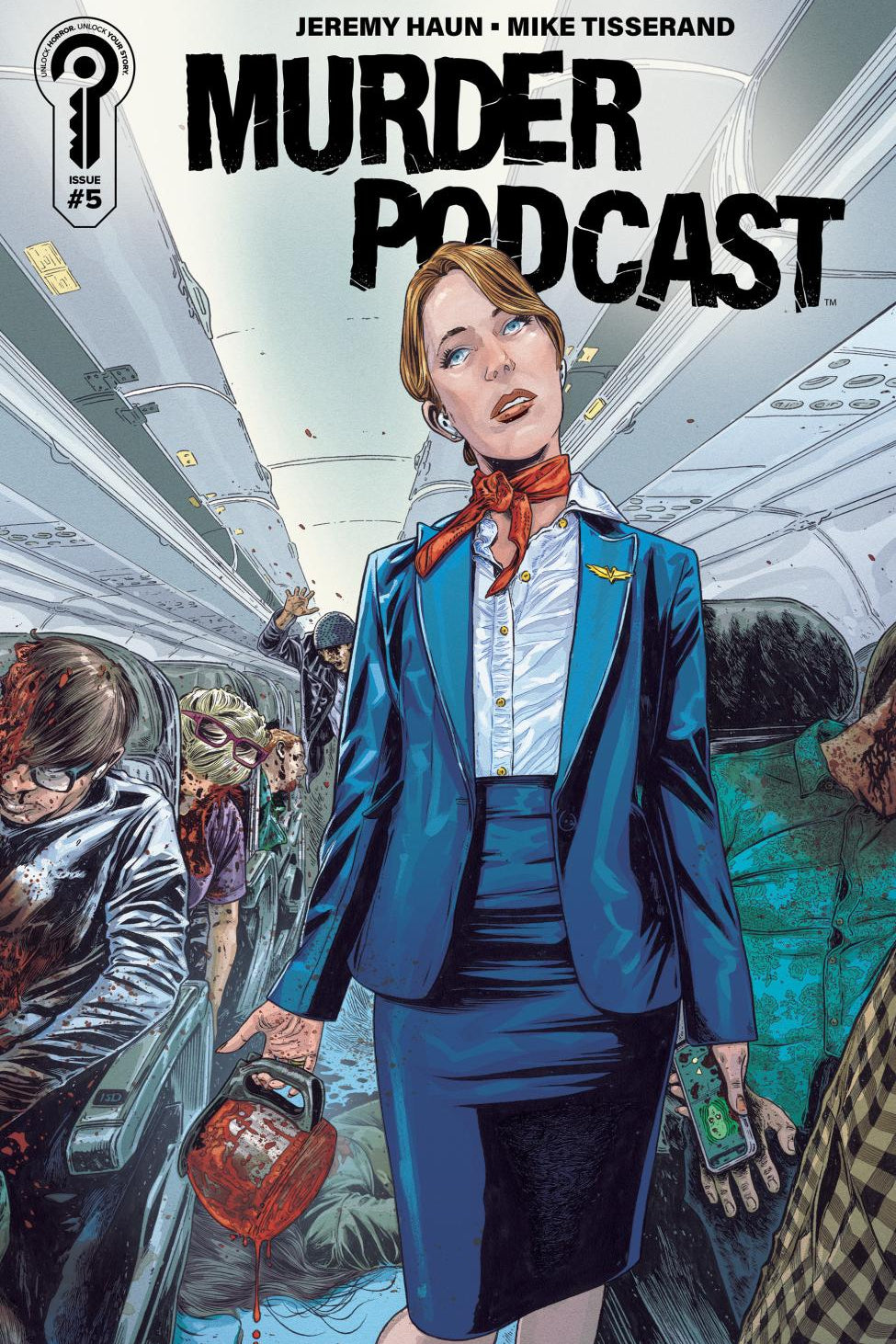 MURDER PODCAST #5 COVER A JEREMY HAUN CVR A