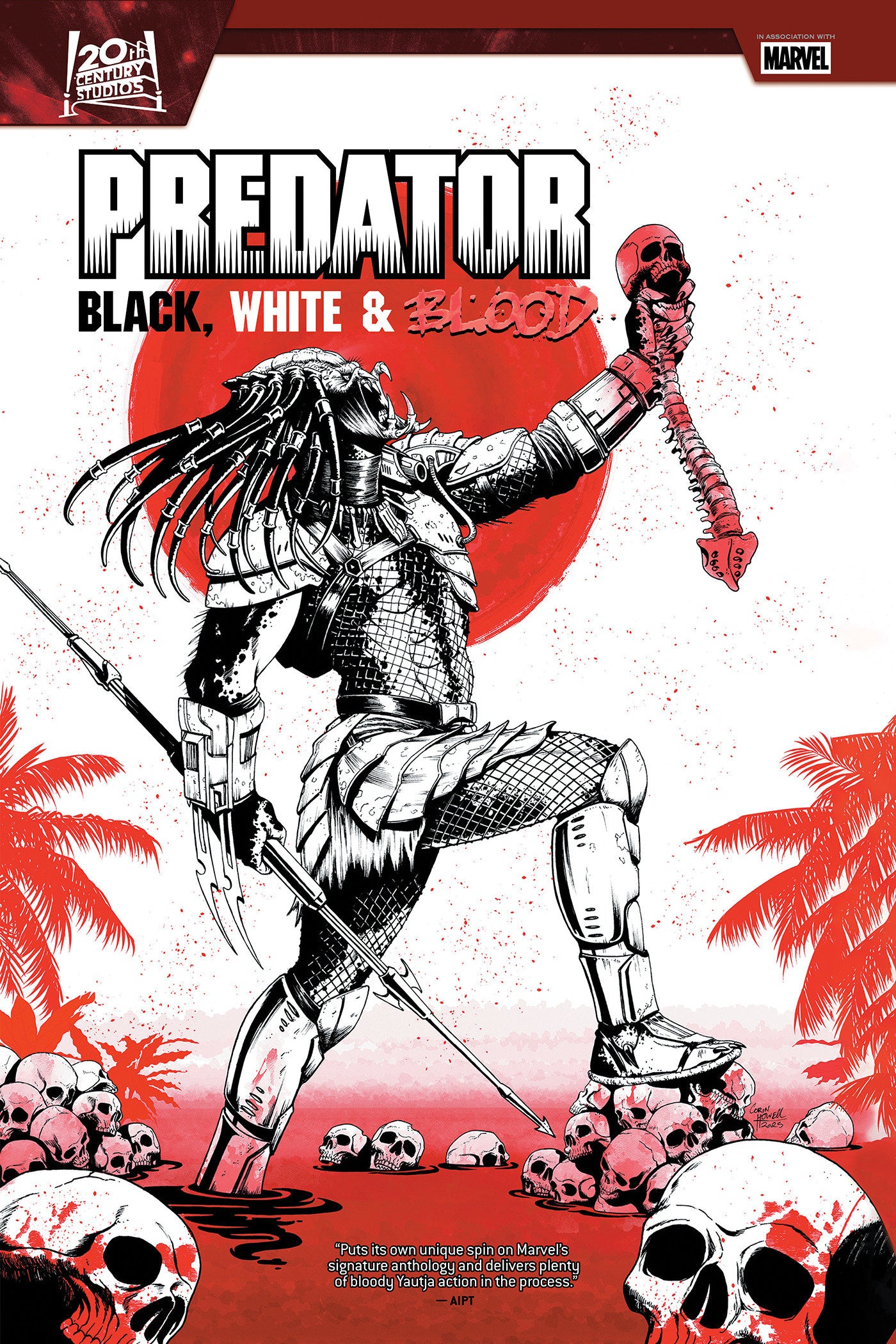 PREDATOR BLACK WHITE AND BLOOD TP VOL 01