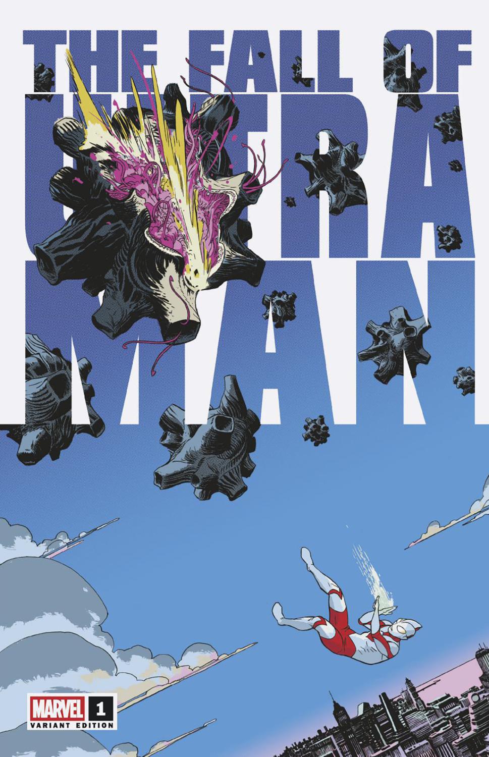 THE FALL OF ULTRAMAN #1 MARCOS MARTIN VAR CVR B