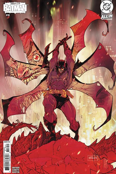 ABSOLUTE BATMAN #18 CVR E INC 1:25 CARMINE DI GIANDOMENICO CARD STOCK VAR