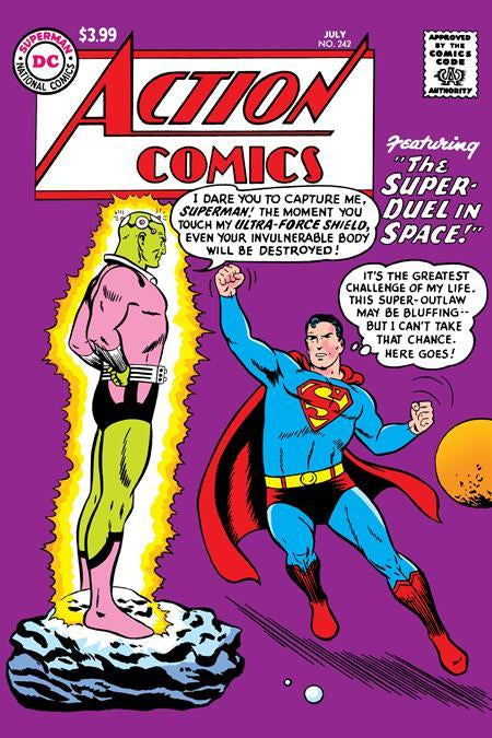 ACTION COMICS #242 FACSIMILE EDITION CVR A CURT SWAN