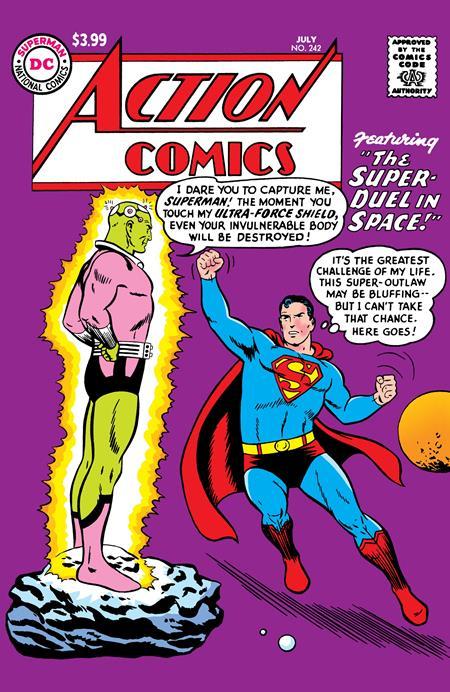 ACTION COMICS #242 FACSIMILE EDITION CVR A CURT SWAN