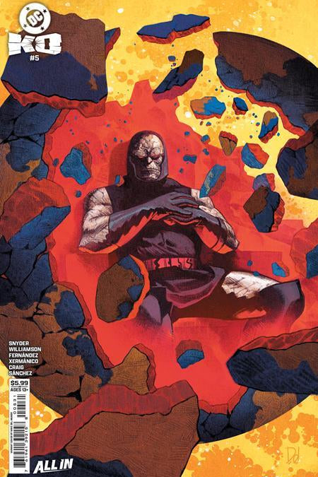 DC K.O. #5 CVR C MIKE DEL MUNDO CARD STOCK VAR (OF 5)