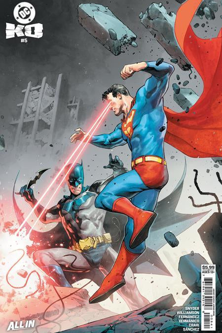 DC K.O. #5 CVR D JEROME OPENA CARD STOCK VAR (OF 5)