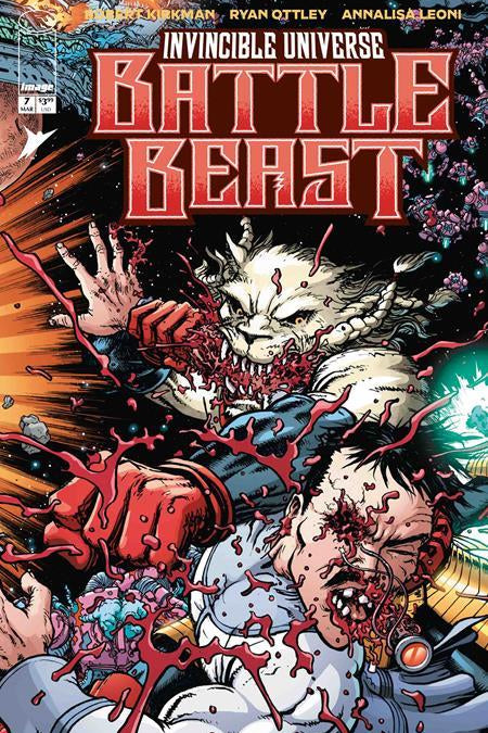 INVINCIBLE UNIVERSE BATTLE BEAST #7 CVR C INC 1:10 CHRIS BURNHAM & BRIAN REBER VAR