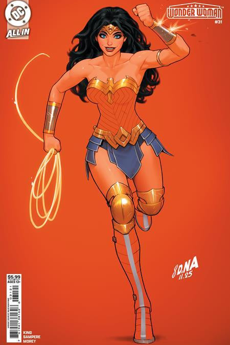 WONDER WOMAN #31 CVR B DAVID NAKAYAMA CARD STOCK VAR