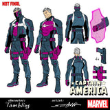 CAPTAIN AMERICA #8 VALERIO SCHITI DESIGN VAR 1:10 INCV