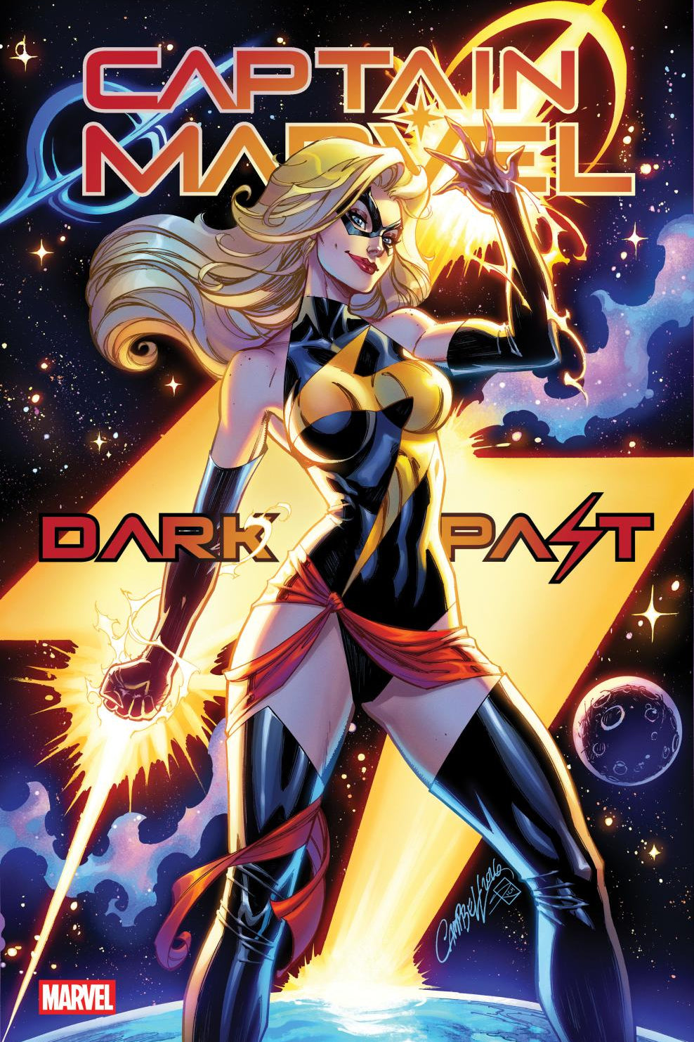 CAPTAIN MARVEL DARK PAST #1 J SCOTT CAMPBELL VAR CVR C