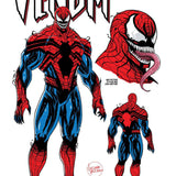 WEB OF VENOM #1 LUCIANO VECCHIO DESIGN VAR 1:10 INCV