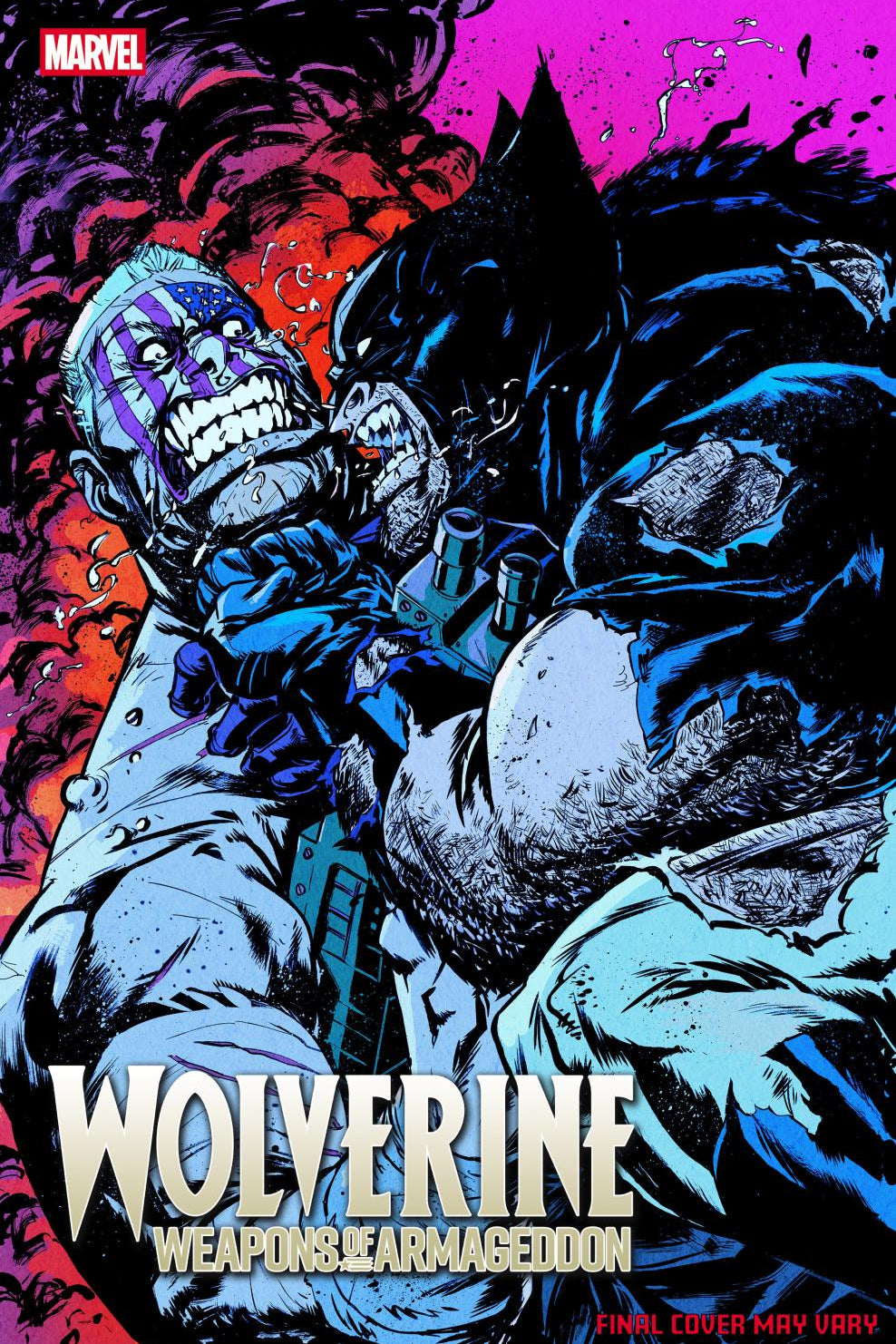 WOLVERINE WEAPONS OF ARMAGEDDON #2 SANFORD GREENE VAR CVR B