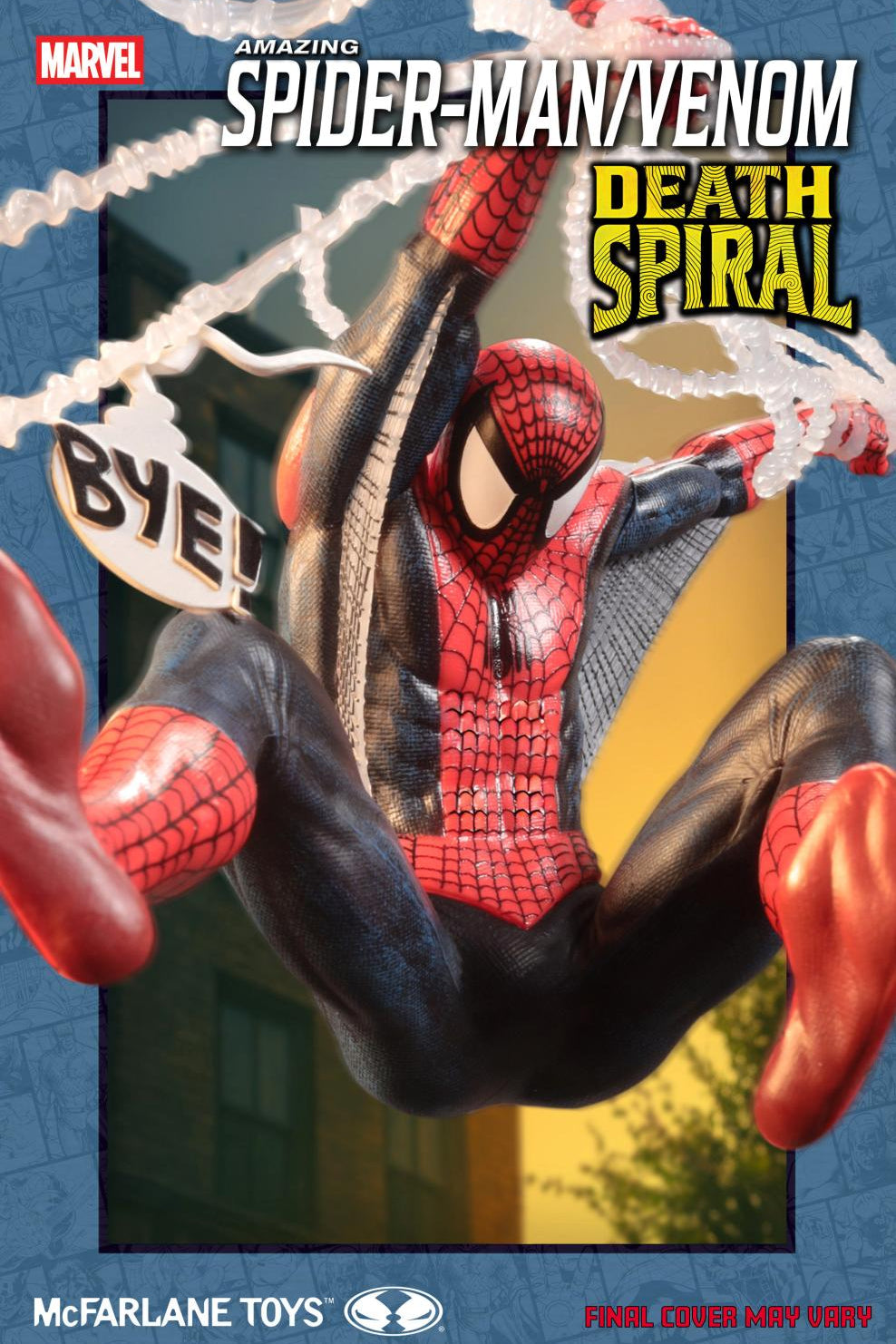 AMAZING SPIDER-MAN VENOM DEATH SPIRAL #1 MCFARLANE TOYS VAR DS CVR G