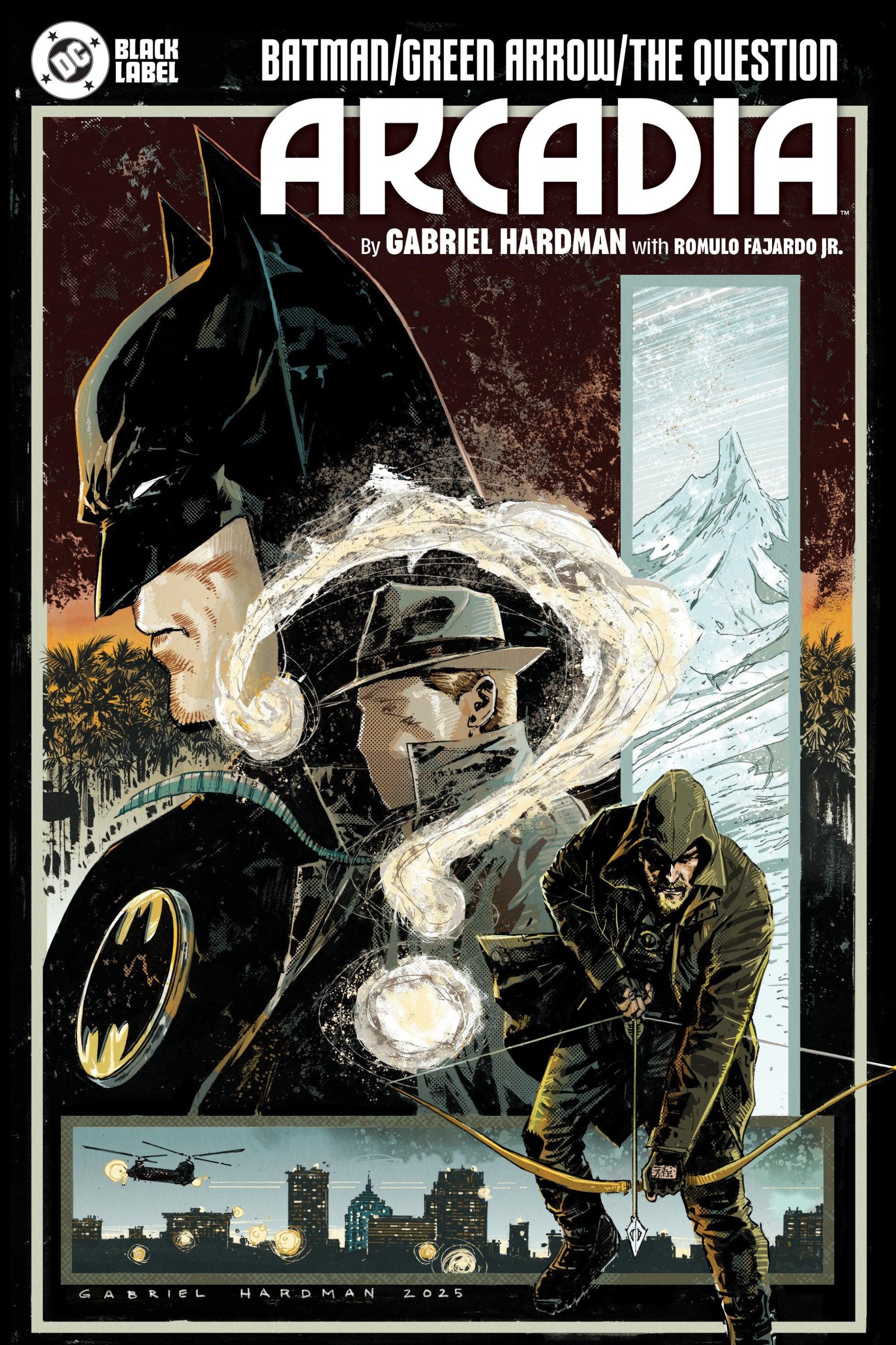 BATMAN GREEN ARROW THE QUESTION ARCADIA HC