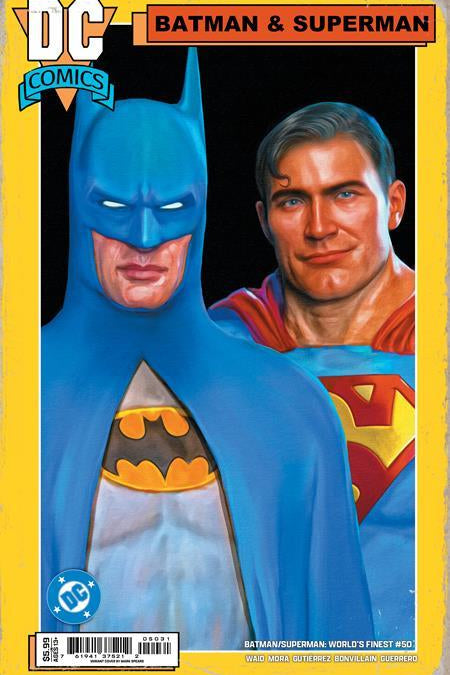 BATMAN SUPERMAN WORLDS FINEST #50 CVR C MARK SPEARS CARD STOCK VAR