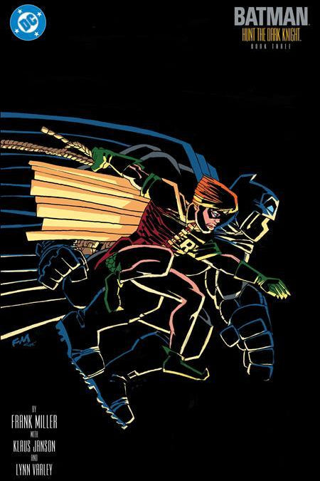 BATMAN THE DARK KNIGHT RETURNS #3 FACSIMILE EDITION CVR D FRANK MILLER CARD STOCK VAR (OF 4)