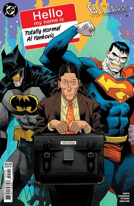 BIZARRO YEAR NONE #1 CVR D DAN MORA TOTALLY NORMAL AL YANKOVIC CAMEO CARD STOCK VAR (OF 4)