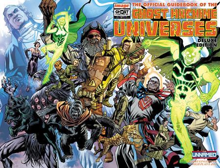 GHOST MACHINE THE OFFICIAL GUIDEBOOK #1 CVR B BRYAN HITCH & BRAD ANDERSON WRAPAROUND VAR (OF 5)