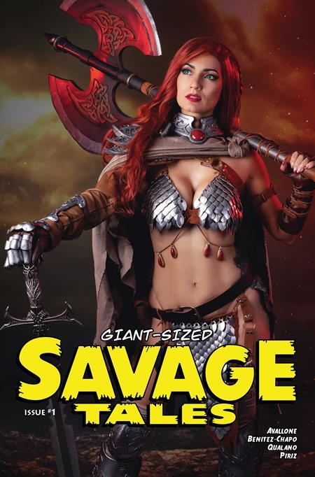 GIANT SIZED SAVAGE TALES ONE SHOT CVR C IVY COSPLAY RED SONJA VAR