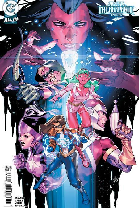 JUSTICE LEAGUE INTERGALACTIC SPECIAL #1 ONE SHOT CVR B YASMINE PUTRI CARD STOCK VAR