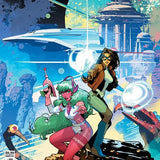 JUSTICE LEAGUE INTERGALACTIC SPECIAL #1 ONE SHOT CVR C DAN MORA CARD STOCK VAR