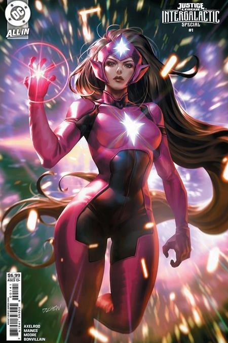 JUSTICE LEAGUE INTERGALACTIC SPECIAL #1 ONE SHOT CVR D DERRICK CHEW CARD STOCK VAR