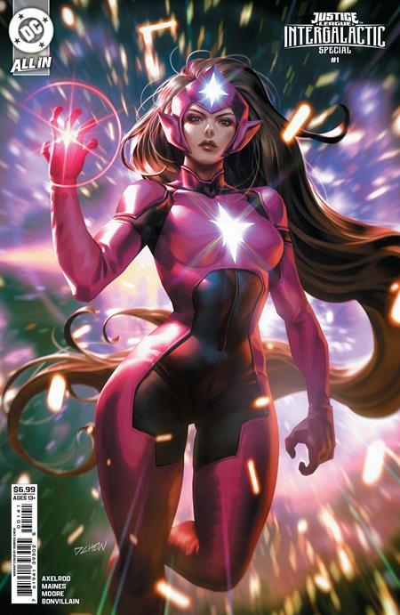 JUSTICE LEAGUE INTERGALACTIC SPECIAL #1 ONE SHOT CVR D DERRICK CHEW CARD STOCK VAR