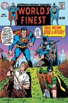 WORLDS FINEST COMICS #195 FACSIMILE EDITION CVR C CURT SWAN FOIL VAR