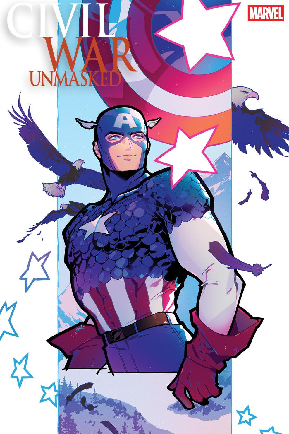 CIVIL WAR UNMASKED #1 ROSE BESCH VAR CVR D