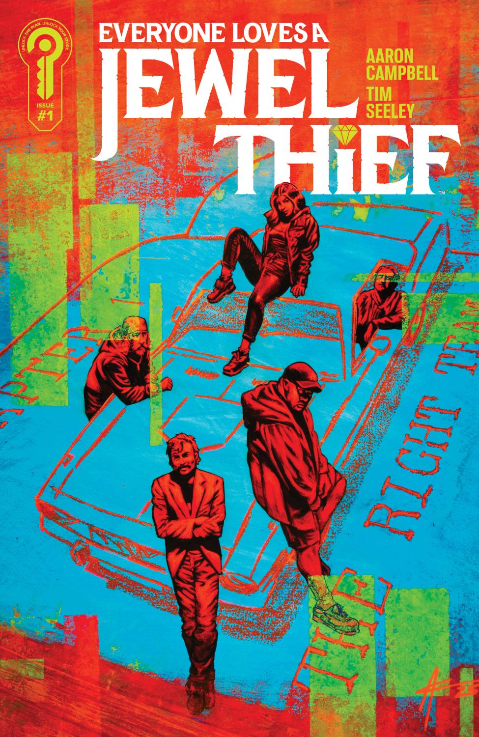 EVERYONE LOVES A JEWEL THIEF #1 COVER A AARON CAMPBELL CVR A