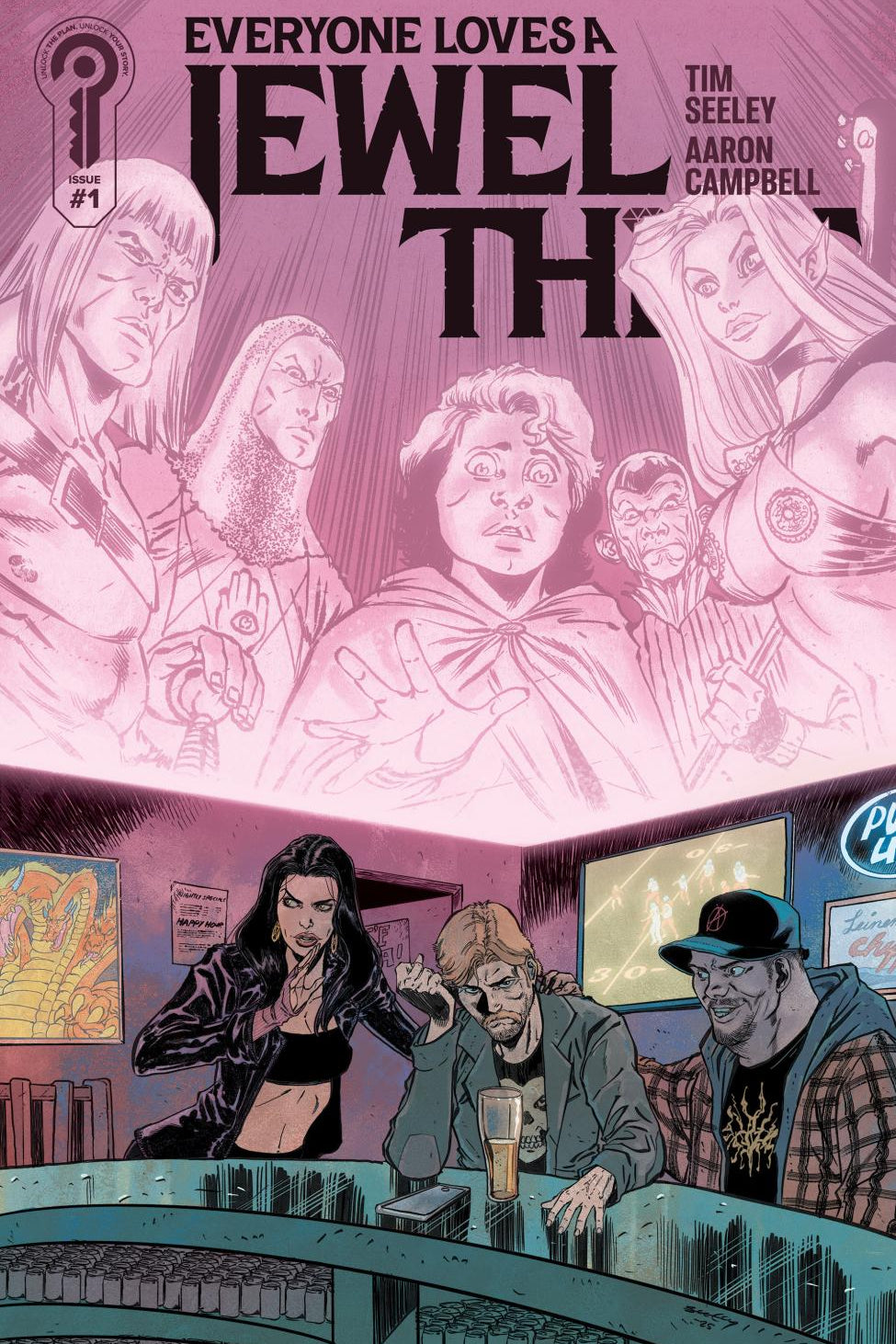 EVERYONE LOVES A JEWEL THIEF #1 COVER B TIM SEELEY CVR B
