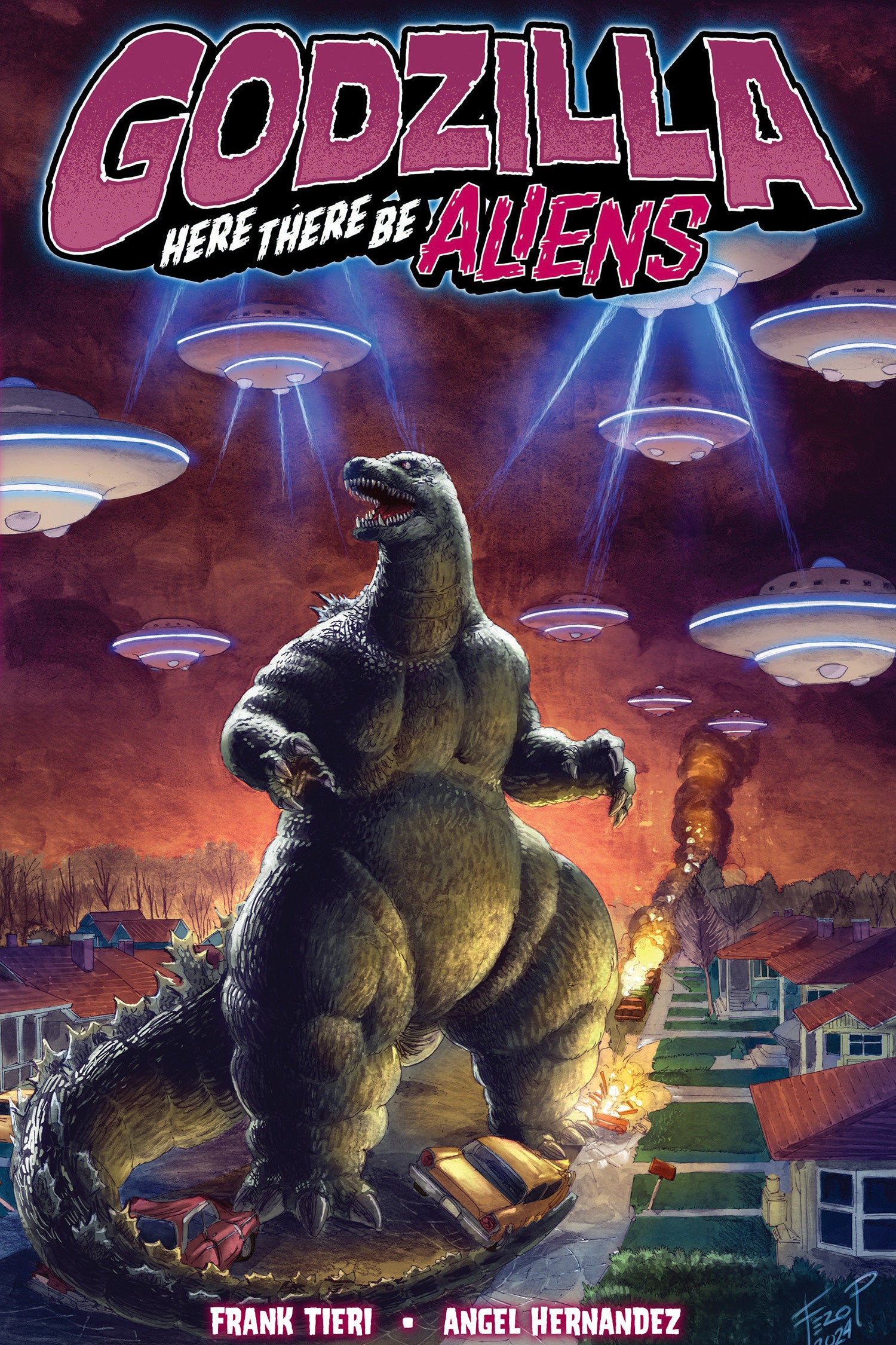 GODZILLA HERE THERE BE ALIENS TP
