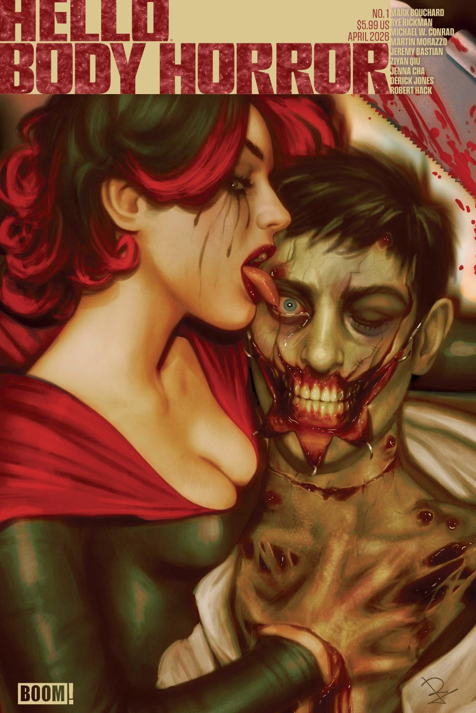 HELLO BODY HORROR #1 A MAIN DRESSED PUEBLA CVR A