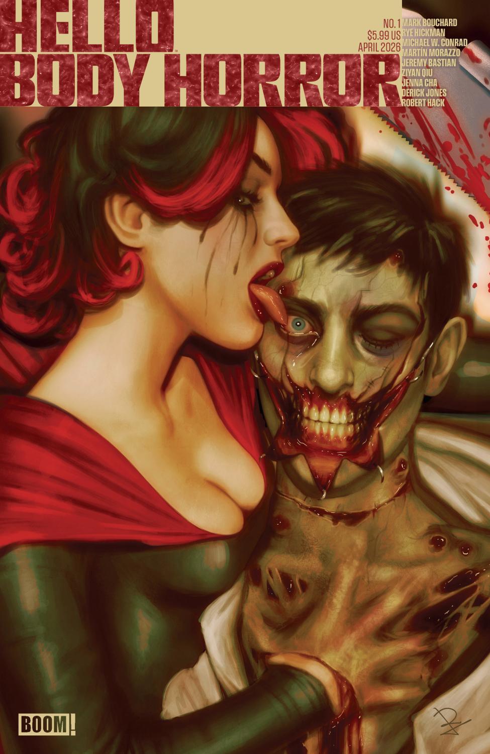 HELLO BODY HORROR #1 A MAIN DRESSED PUEBLA CVR A