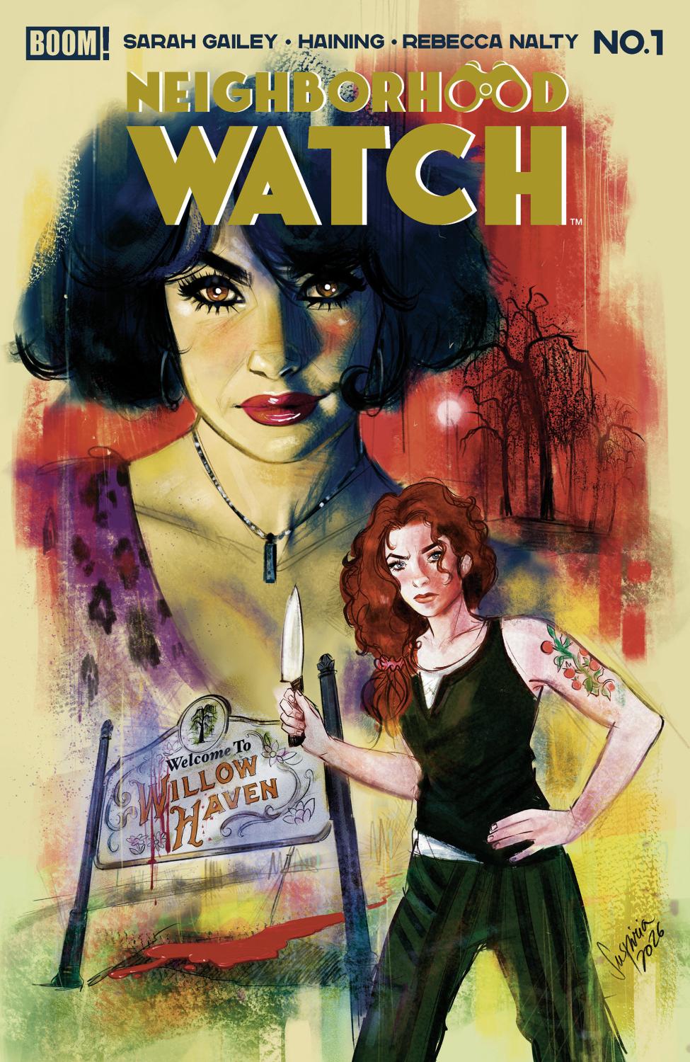 NEIGHBORHOOD WATCH #1 B VAR DRESSED VILCHEZ CVR B