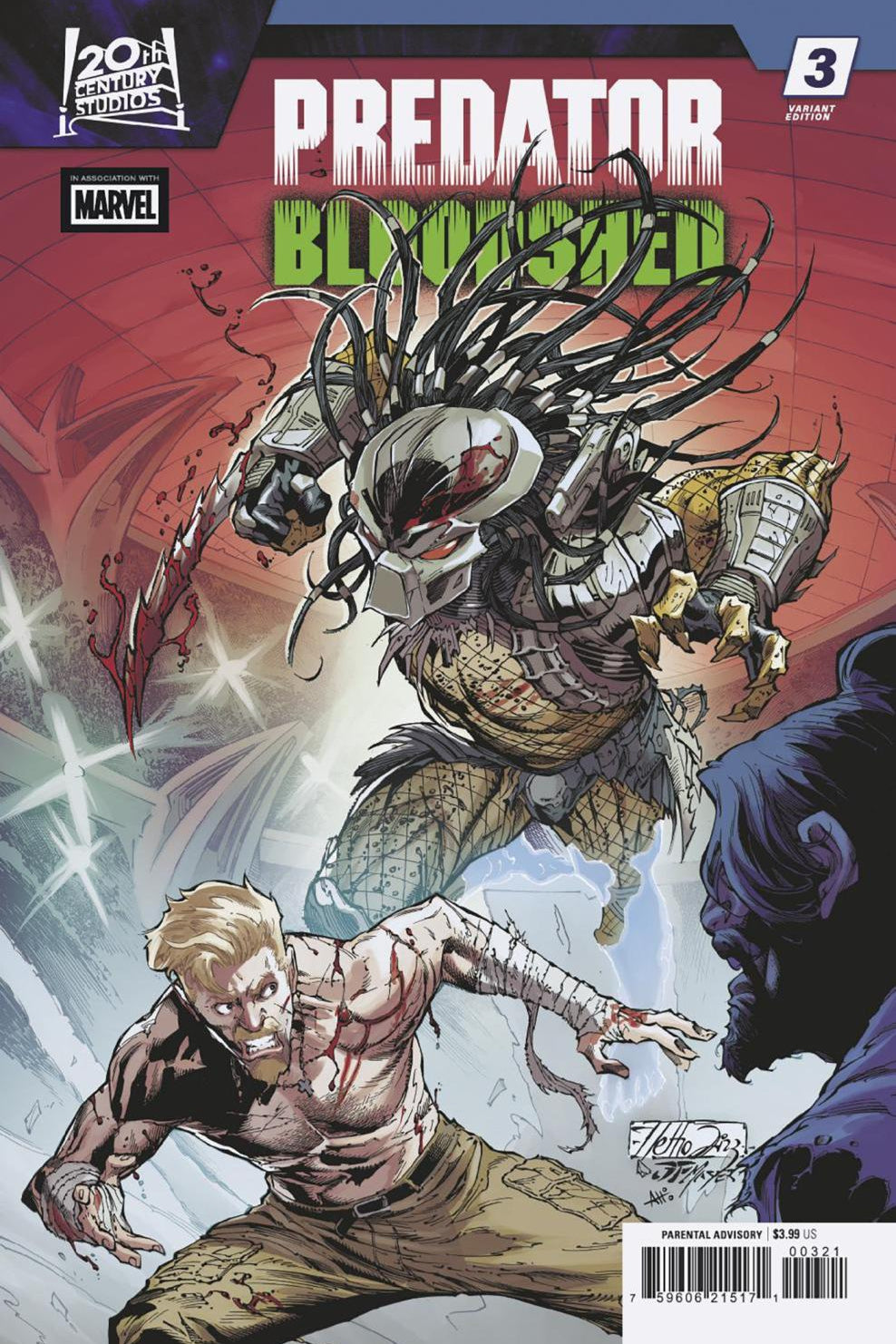 PREDATOR BLOODSHED #3 NETHO DIAZ VAR CVR B