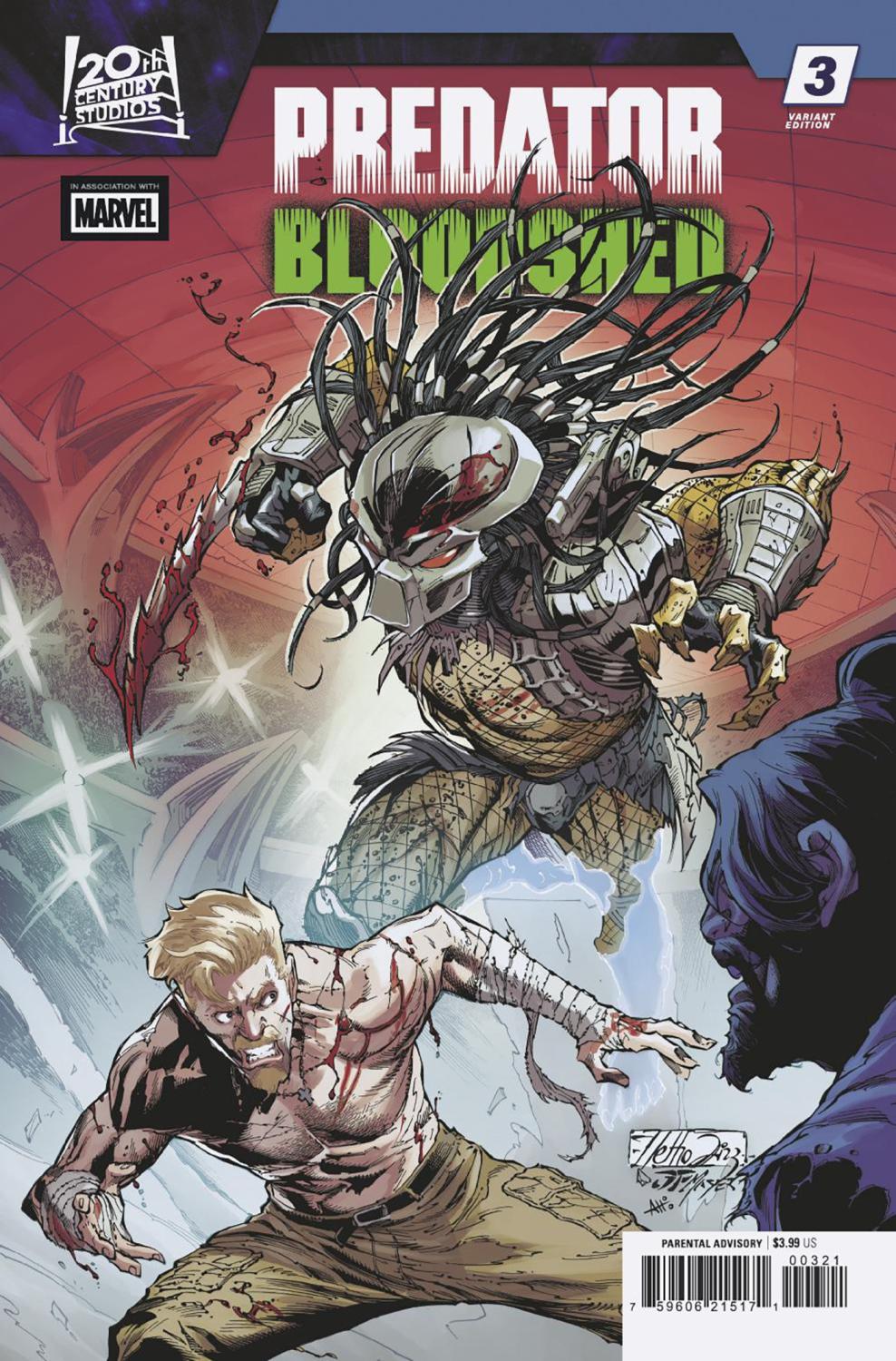 PREDATOR BLOODSHED #3 NETHO DIAZ VAR CVR B