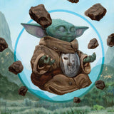 STAR WARS GALAXYS EDGE - ECHOES OF THE EMPIRE #1 EM GIST MANDALORIAN AND GROGU VAR CVR E
