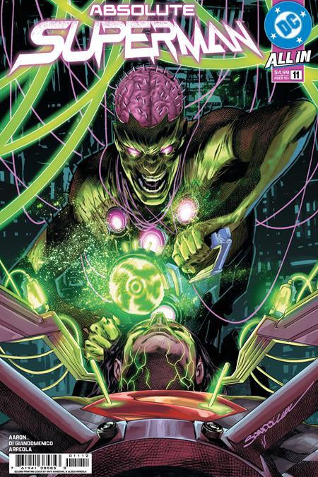 ABSOLUTE SUPERMAN #11 SECOND PRINTING CVR A RAFA SANDOVAL