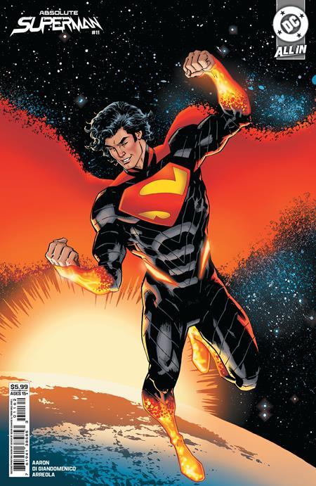 ABSOLUTE SUPERMAN #11 SECOND PRINTING CVR B SEAN IZAASKE CARD STOCK VAR