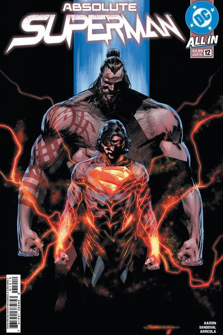 ABSOLUTE SUPERMAN #12 SECOND PRINTING CVR A RAFA SANDOVAL