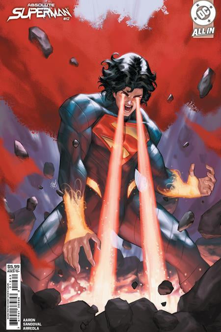 ABSOLUTE SUPERMAN #12 SECOND PRINTING CVR B EJIKURE CARD STOCK VAR